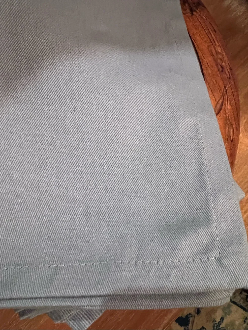 Pier 1 NWOTS light blue set of 4 cotton napkins w/4 Pier 1 NWTS napkin holders